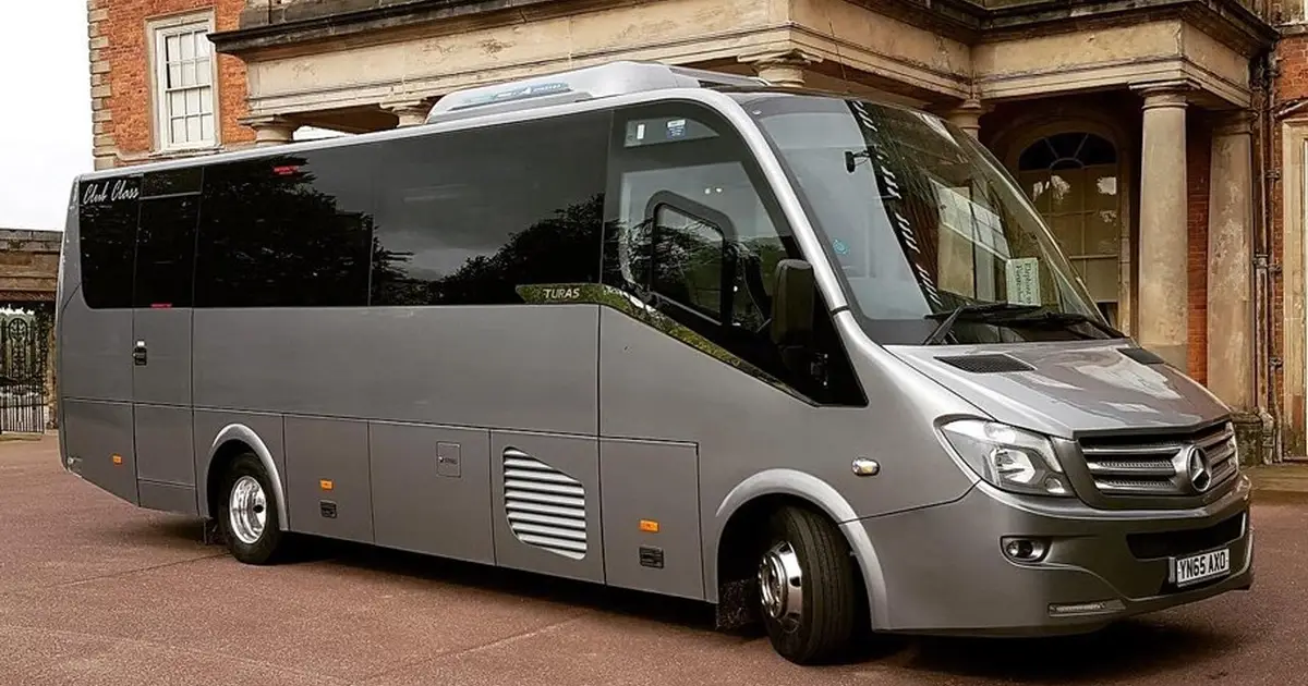 A 15 seater minibus Mercedes Sprinter in Northampton