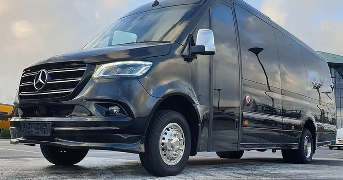 A 15 seater minibus Mercedes Sprinter in Middelburg