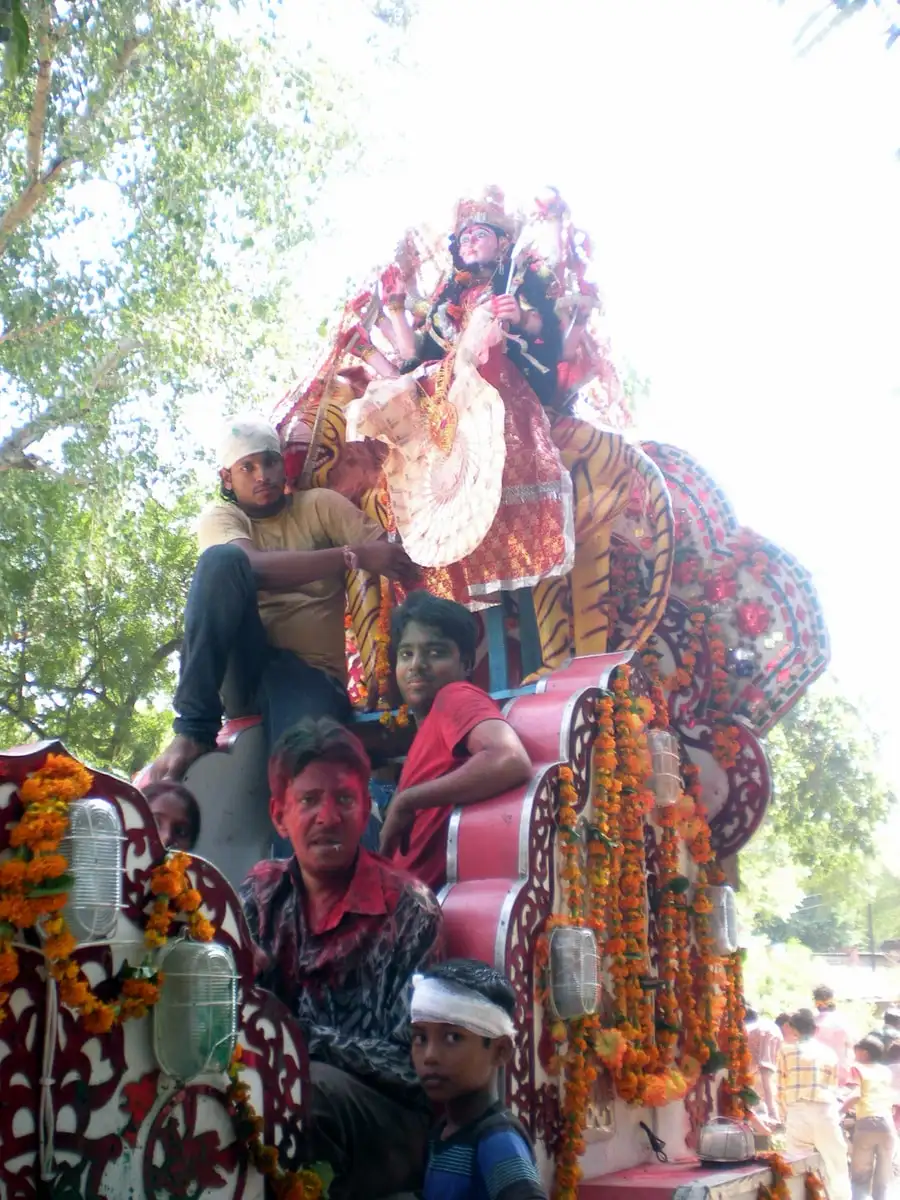 Street procession in Agra