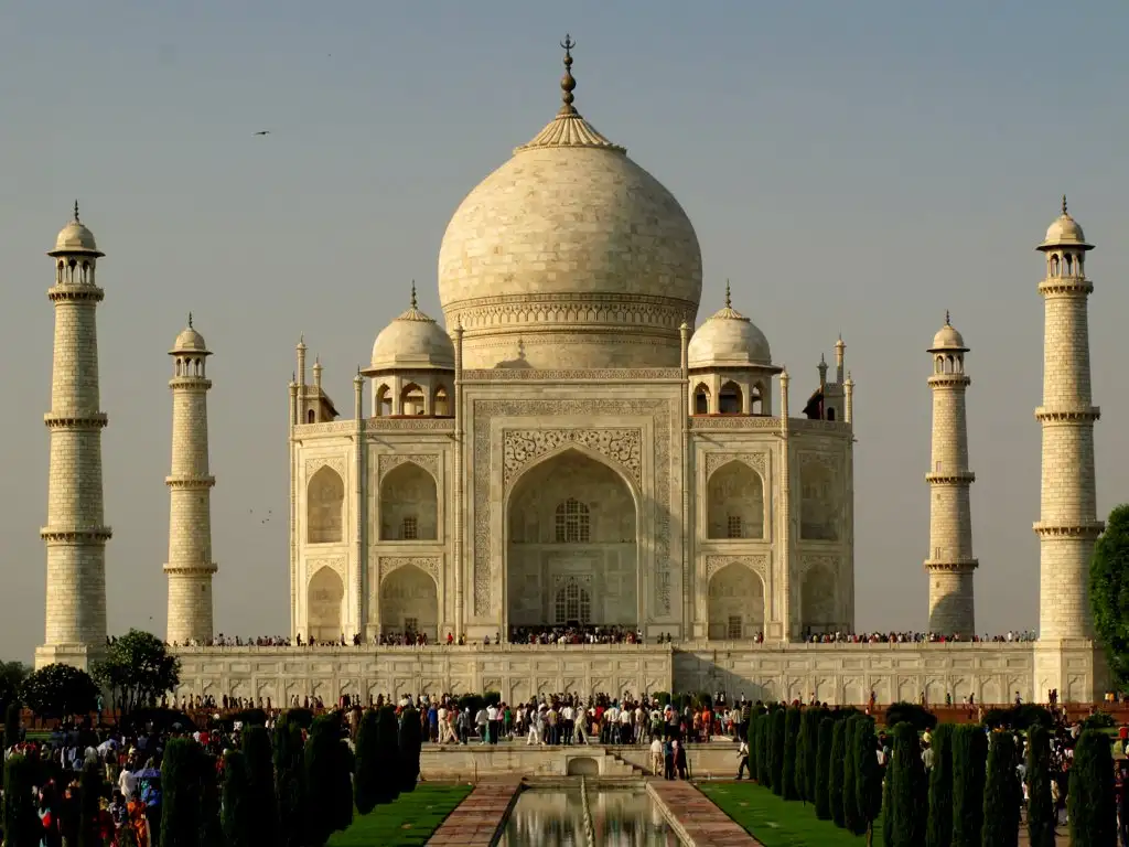 Famous Taj Mahal in Agra