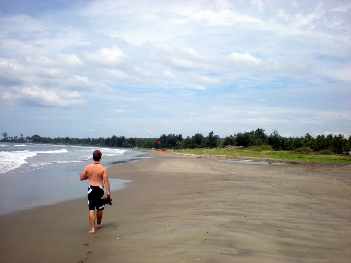 Deserted Goa Beach