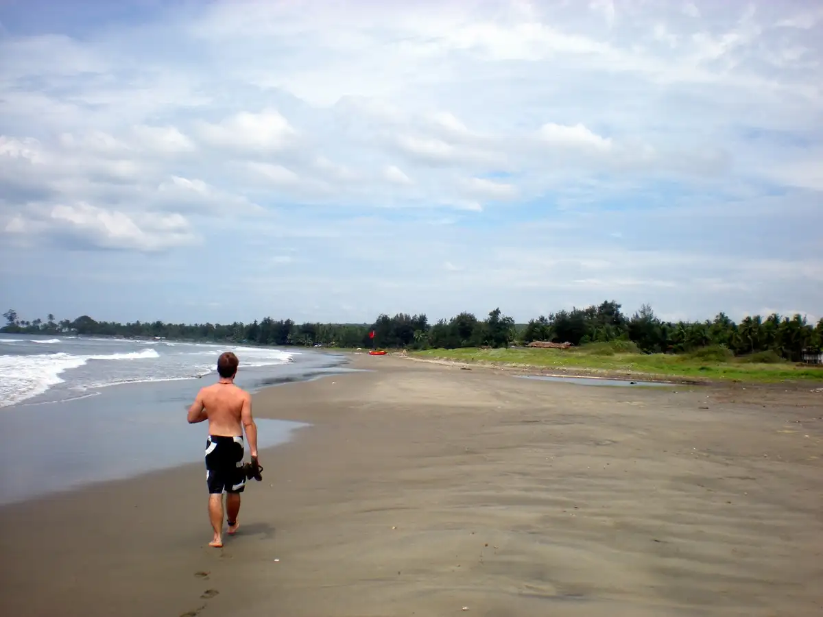 Deserted Goa Beach