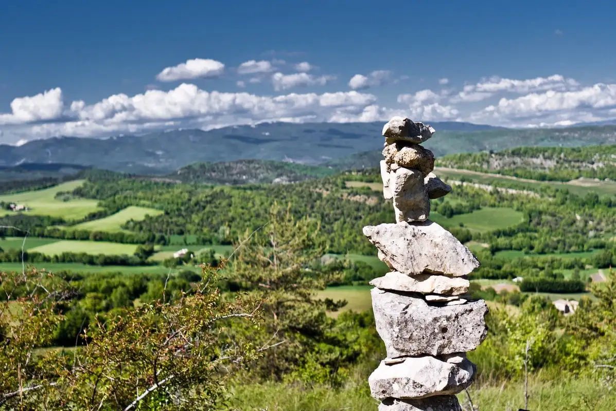 Landscape Haute Provence, France