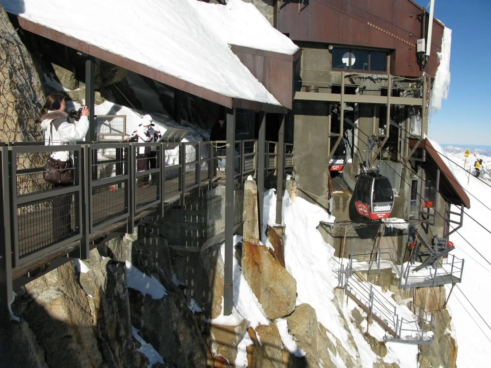 Panoramic Mont Blanc cable car