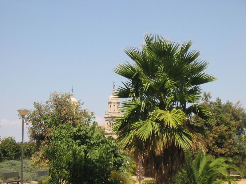 Parque del seminario en Jaén