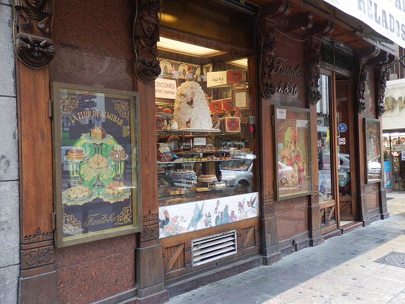 Pastelería Fantoba en la calle Don Jaime