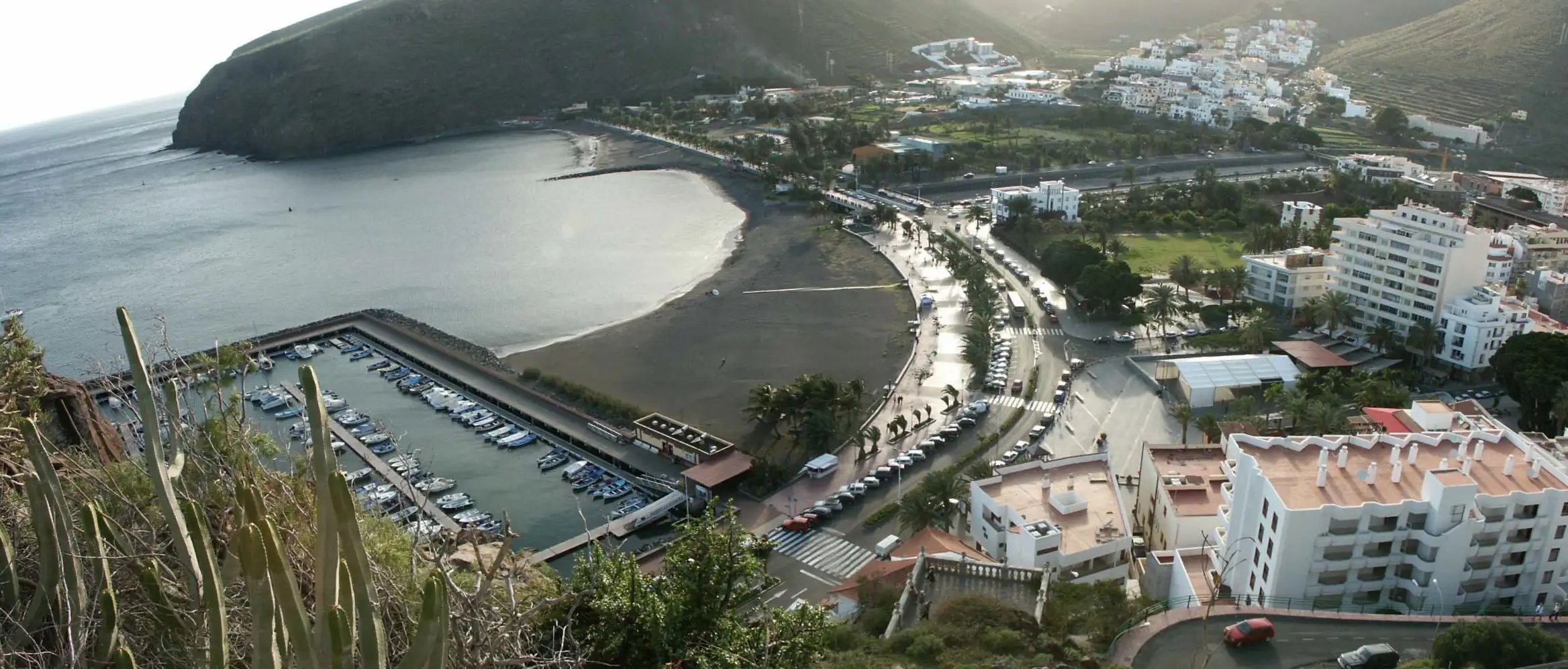 Perspectiva de San Sebastián de la Gomera