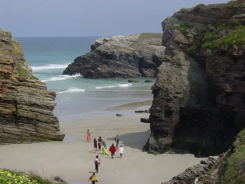 Praia das catedrais