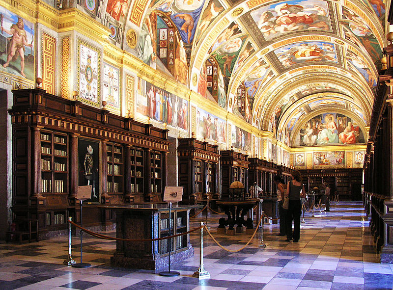 San Lorenzo de El Escorial. Biblioteca. 