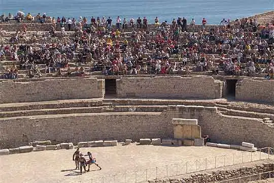 Anfiteatro romano en Tarragona 