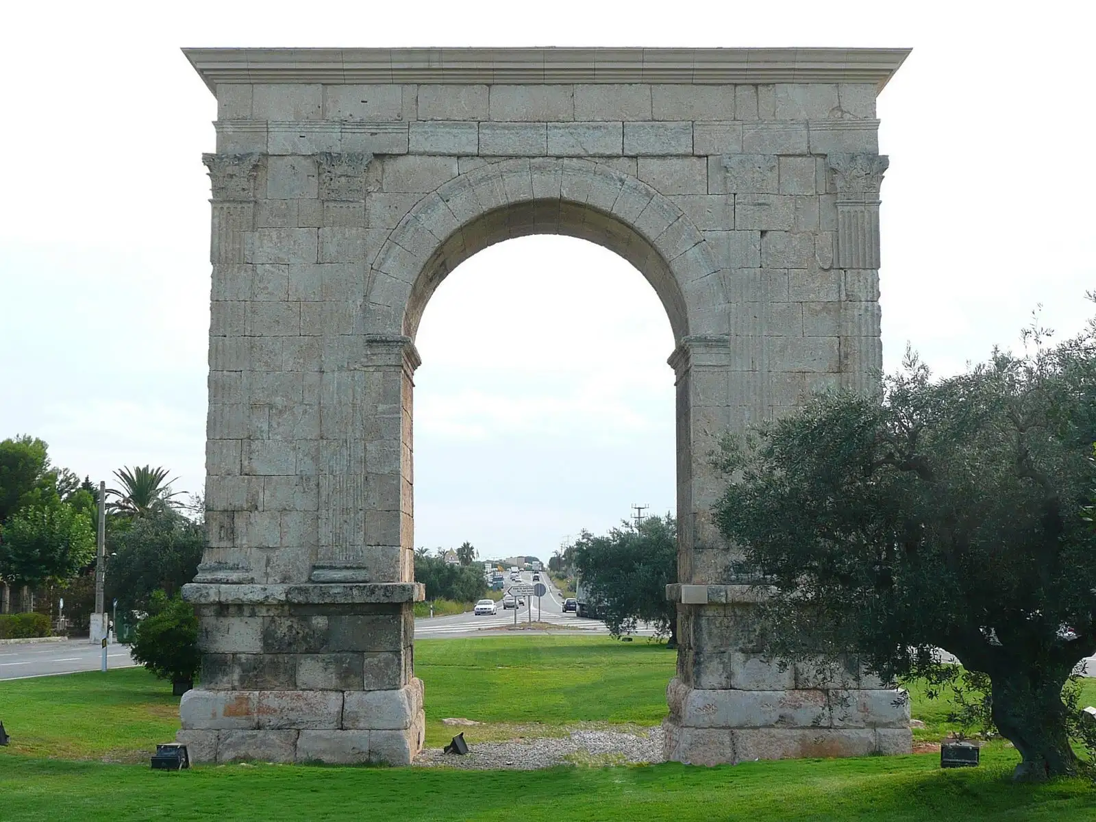 El arco del triunfo de Tarragona