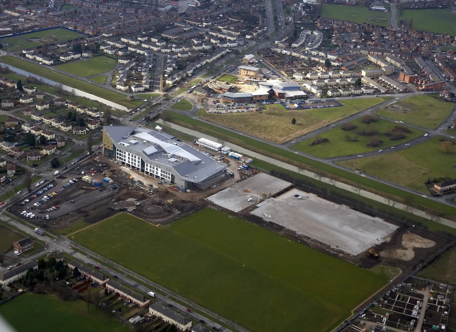 Archbishop Sentamu Academy - Aerial Shots