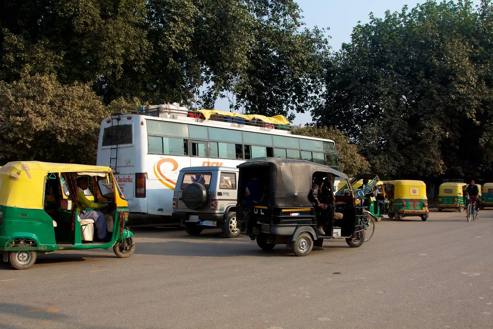 Archeological site at Sarnath