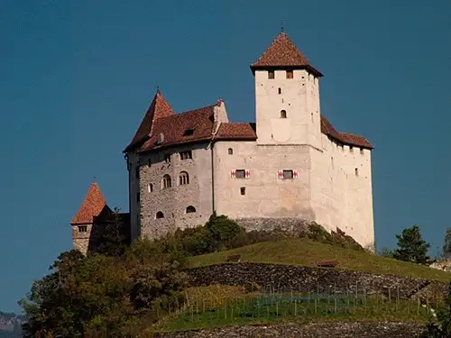 Balzers Schlo&szlig; in Liechtenstein