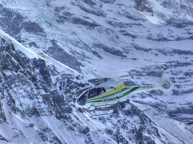 Helikopterrundflug über Interlaken