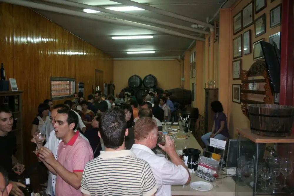 Cata de vinos en Bodegas Silvano García