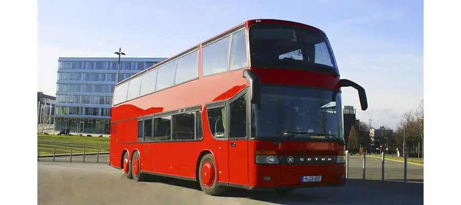 Doppeldecker von Kings Travel in Hannover