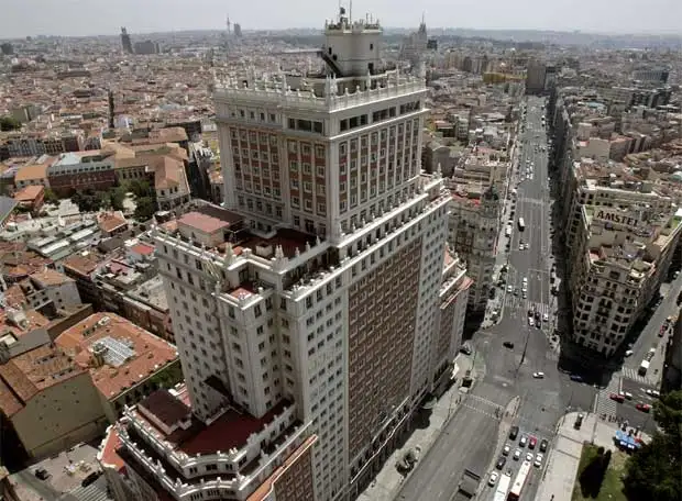Edificio España en Madrid