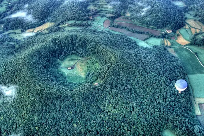 Panorámica de la Ermita del volcán Margarita