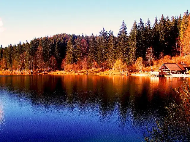 Lago inferiore di Fusine