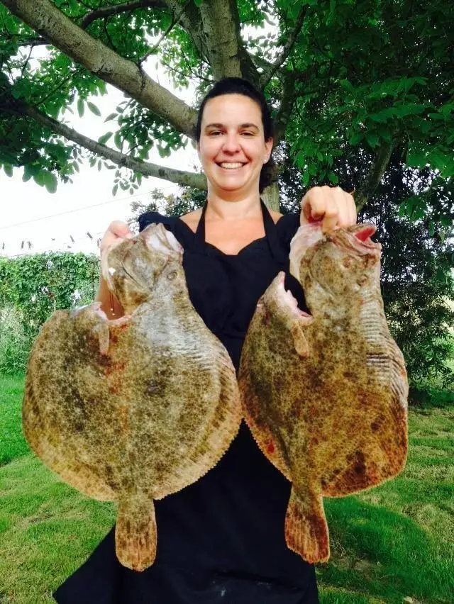 Fresh Turbots at Restaurante El Verano