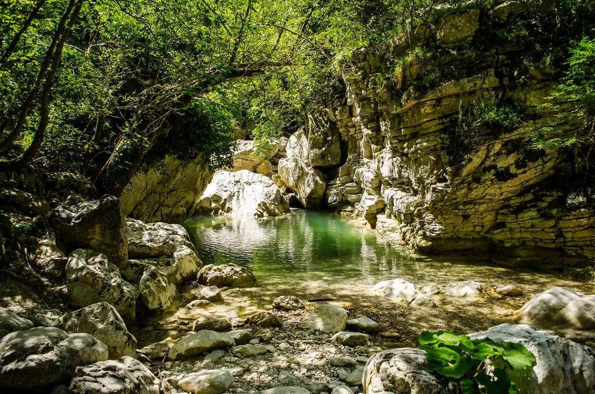 Gole del Salinello, Parco Nazionale del Gran Sasso e Monti della Laga