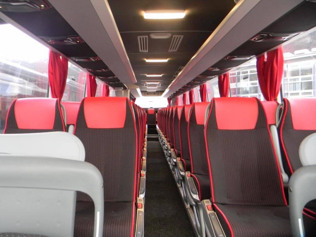 Interno del ns del Mercedes Tourismo (56 posti) di Autonoleggio Amico Srl da TRENTO