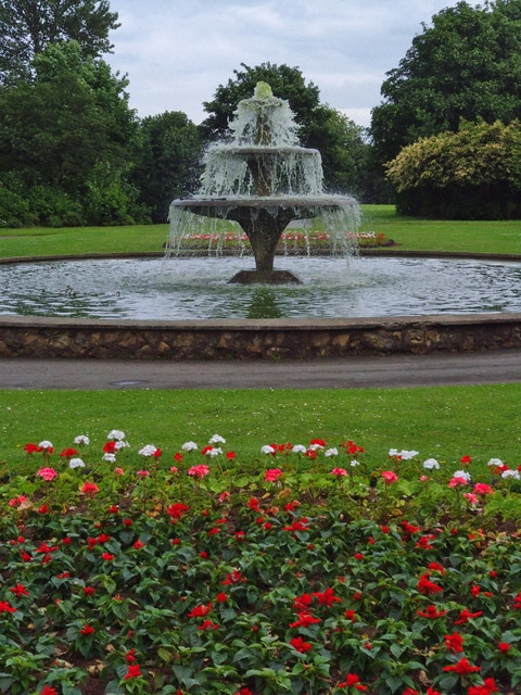 Central Park fountain, Scunthorpe