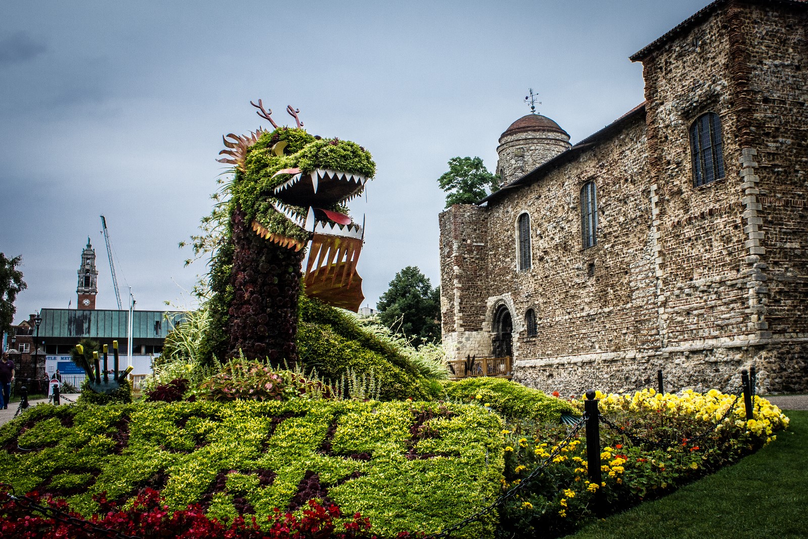 Colchester castle, Essex UK