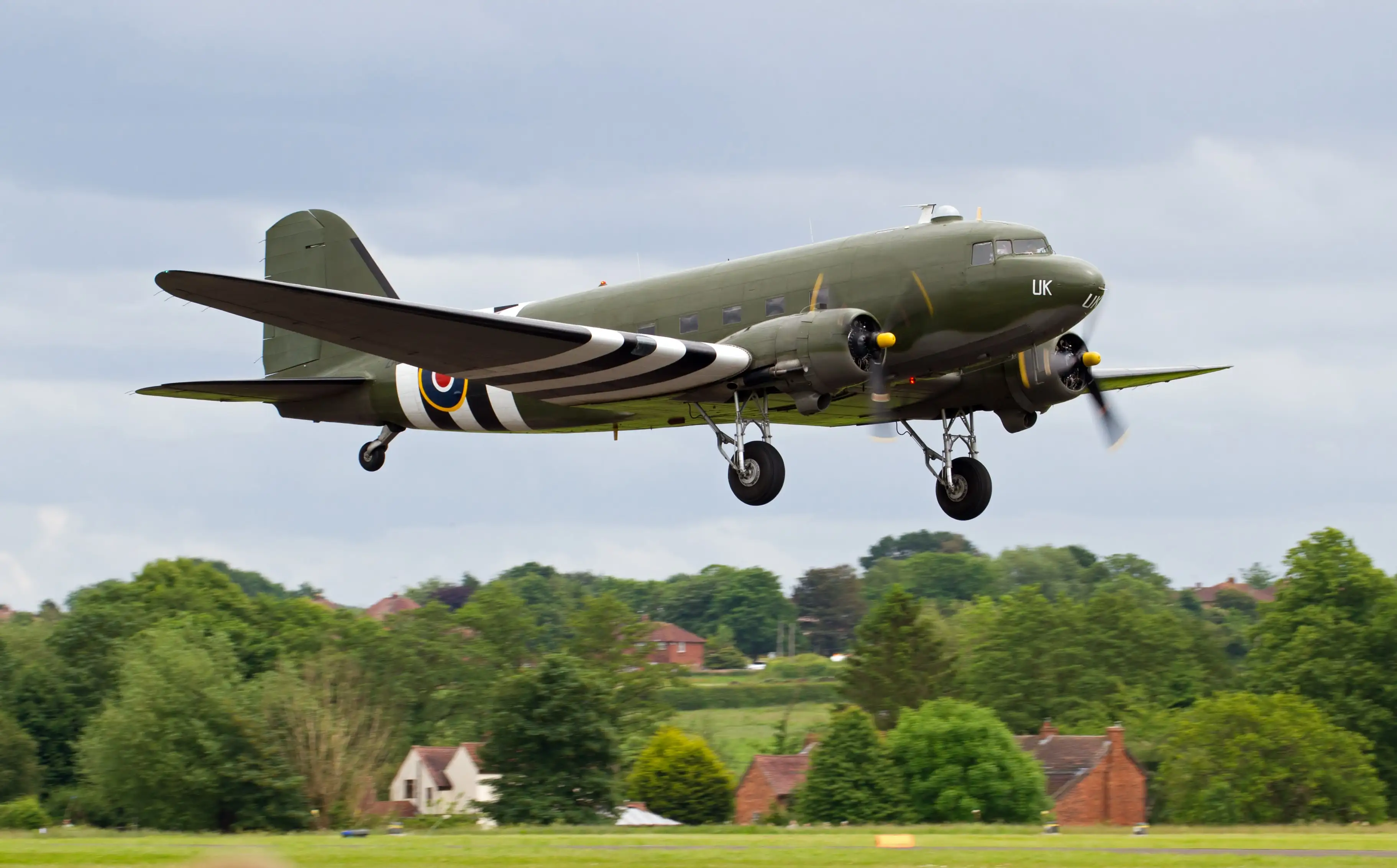 DC3 Dakota, Cosford Airshow, South Staffordshire