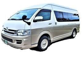 Hire a 14 seater Minibus  (Toyota Hiace 2018) from Shanghai shuan car rental service company in Shanghai 