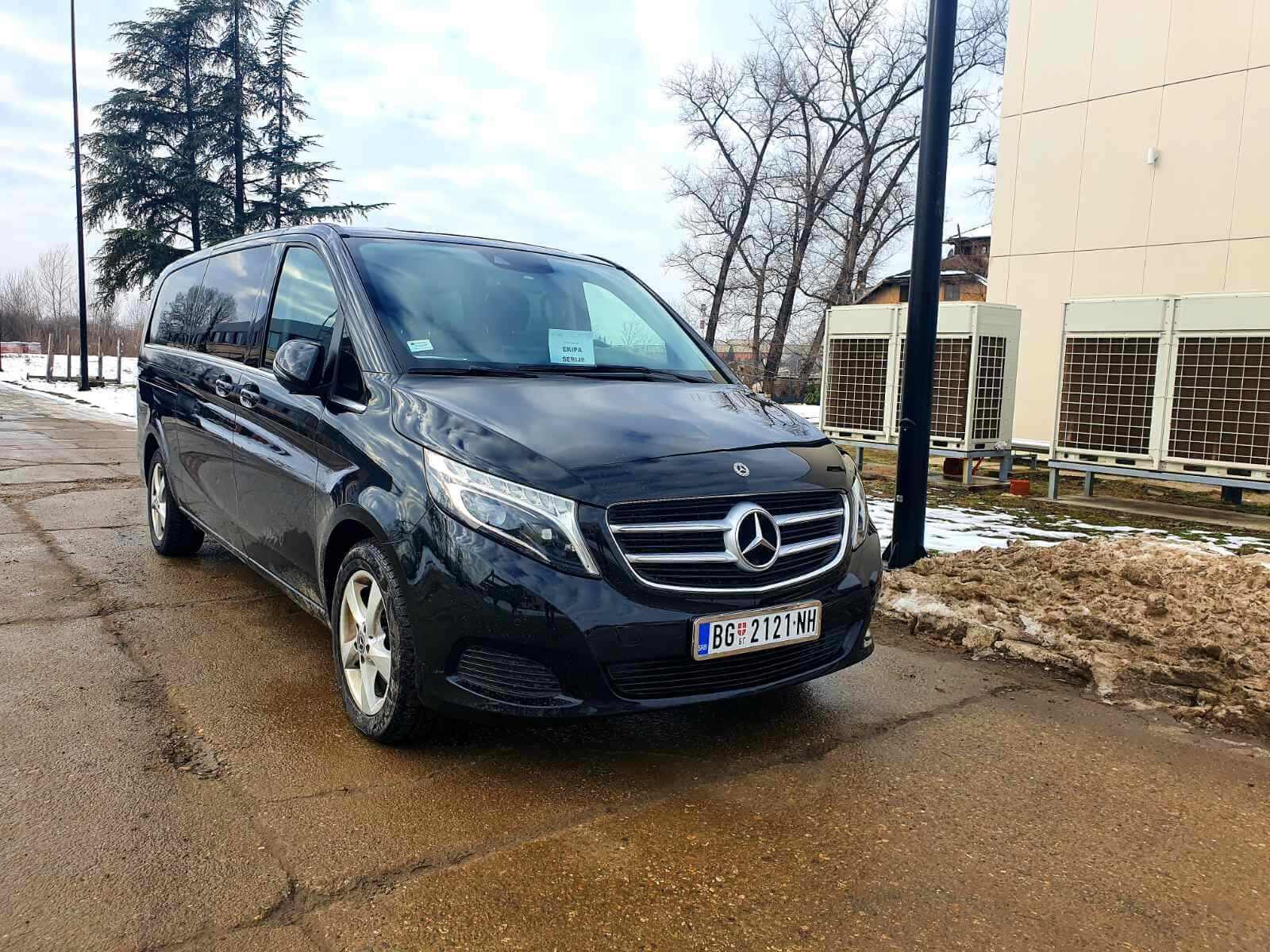 Hire a 8 seater Minivan (Mercedes Vito 2022) from Volventis OÜ in Belgrade 