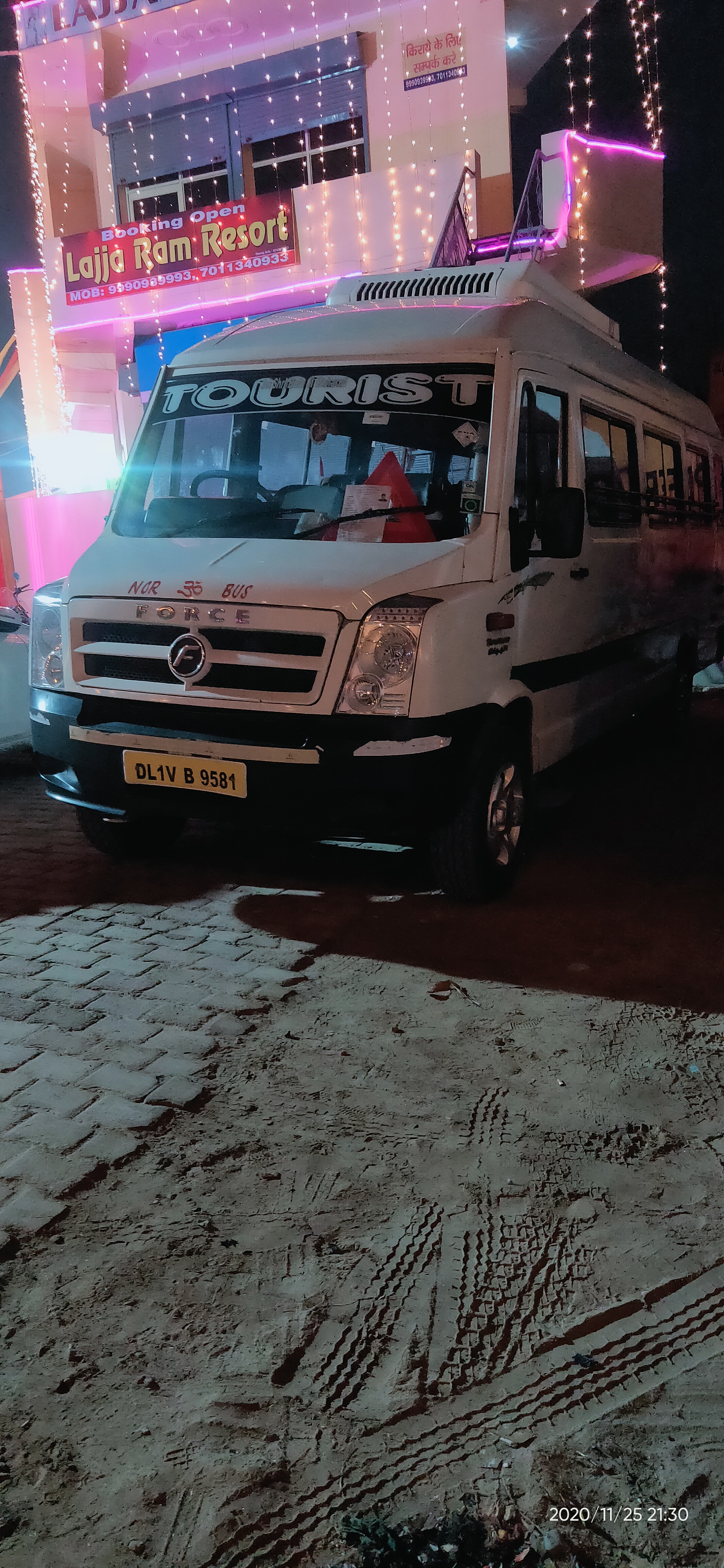 Hire a 20 seater City Bus (Force  2016 2016) from GOVIND TRÀVELS  in Delhi East 