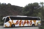 Hire a 55 seater Luxury VIP Coach ( Autocar ejecutivo con mucho espacio para las piernas, asientos y mesas de lujo y amplia gama de servicios.  2005) from AUTOCARES SOLANO in Barbastro 