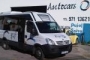 Mieten Sie einen 13 Sitzer Minibus ( Bus pequeño con los servicios básicos  2005) von Autocares Pujol Palmer, S.A. in Andratx 