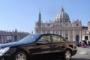 Hire a 4 seater Car with driver (Mercedes E-Class 2013) from Grassinibus in Rome 
