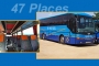 Lloga un 47 seients Standard Coach ( Autocar estándar con los servicios básicos  2005) a ROMA BUS S.L. a Cornella Llobregat 