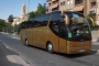 Huur een 56 seater Standaard Bus -Touringcar (SCANIA Autocar estándar con los servicios básicos  2008) van AUTOCARES SANALON BUS   in Villares de la Reina  