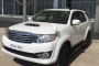 Hire a 3 seater Car with driver (Toyota Fortuner 2013) from NRI Premium Transport Service in SAS Nagar Mohali 