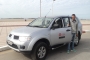 Hire a 4 seater Car with driver (mitsubishi pajero 2013 2013) from challa freres in Essaouira 