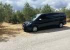 Side view of a of the MERCEDES VITO (8 seats) from BELLE PROVENCE MINIBUS DELUXE in MARSEILLE