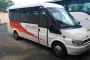 Alquila un 16 asiento Minibús (FORD TRANSIT BUS17 2010) de TRASPORTE VIAJES ZENON en LEPE 