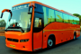 Hire a 40 seater Bus & Bike Coach (Volvo Coach with Washroom Make 2017) from Bus Rental India in New Delhi 