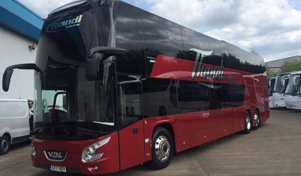 Hire a 80 seater Double-decker coach (. . 2013) from Thandi Coaches  in West Bromwich 