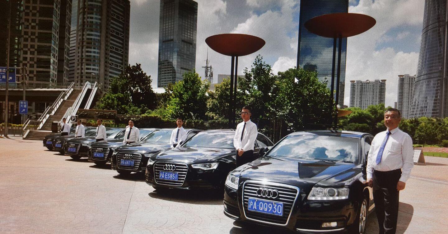 Hire a 4 seater Car with driver (Audi A6L 2022) from AmyExpress Shanghai and Beijing Airport Chauffeured Service in Happy Valley 