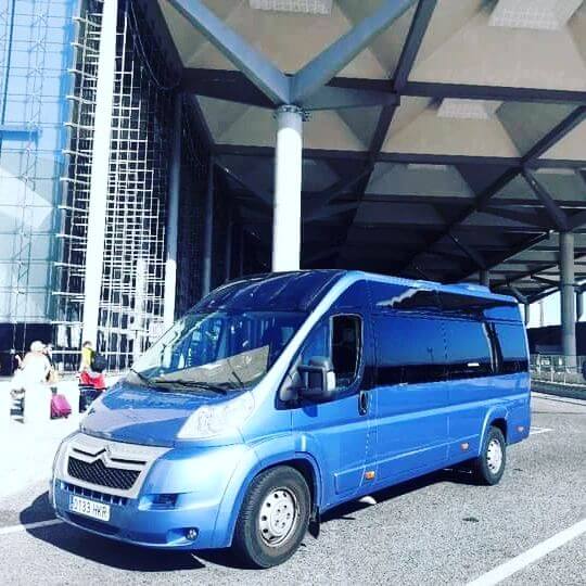 Rent a 12 seater Minibus  (Citroen Jumper 2012) from Minibuses Andalucia from Benalmadena 