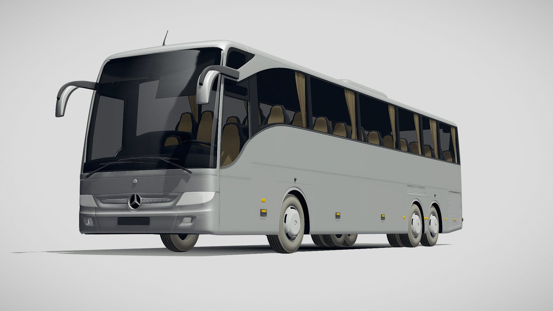 Hire a 50 seater Standard Coach (mercedes tourismo 2015) from Northeca Oü in Tallinn 