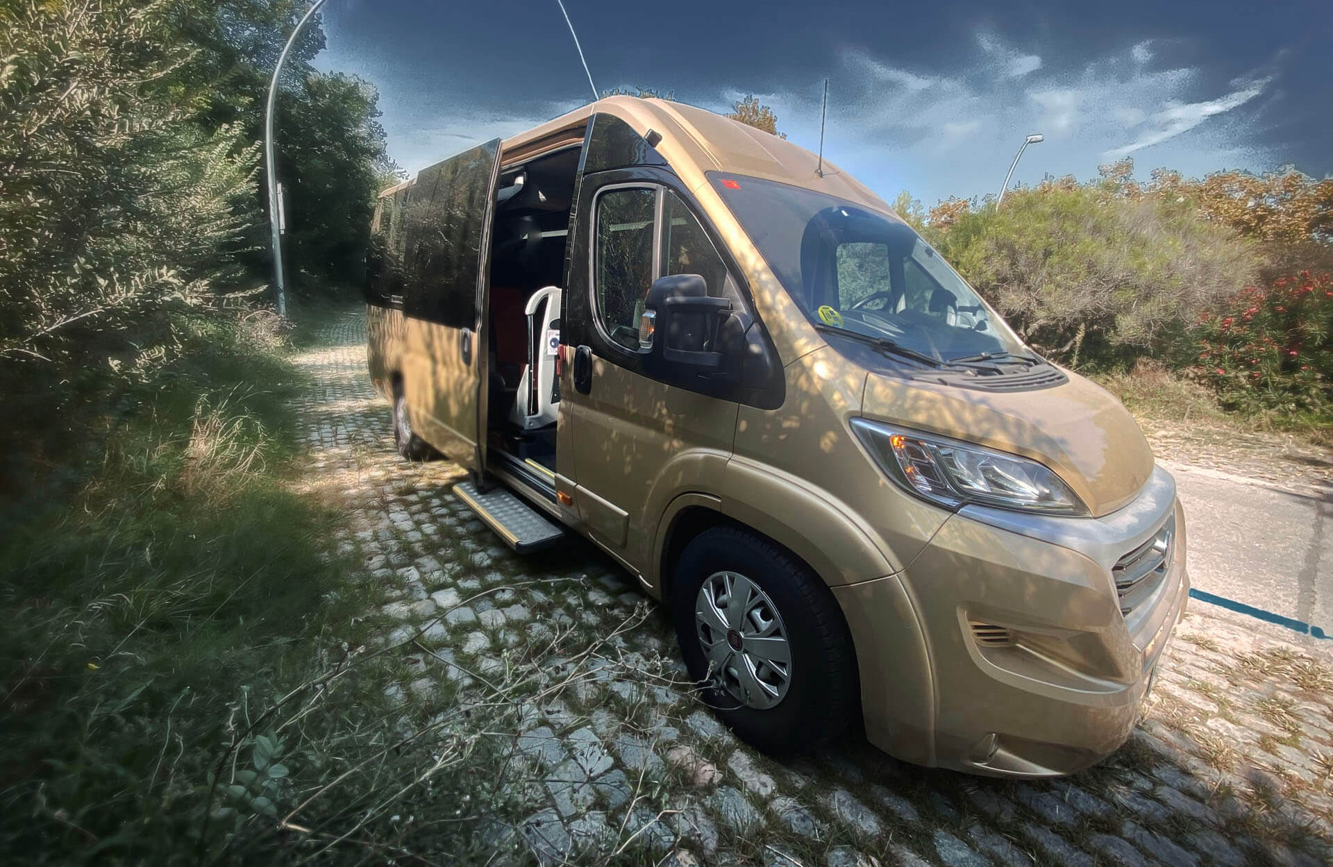 Rent a 13 seater Microbus (Fiat Ducato 2016) from Bcn City Bus Tour s.l. from Viladecavalls 