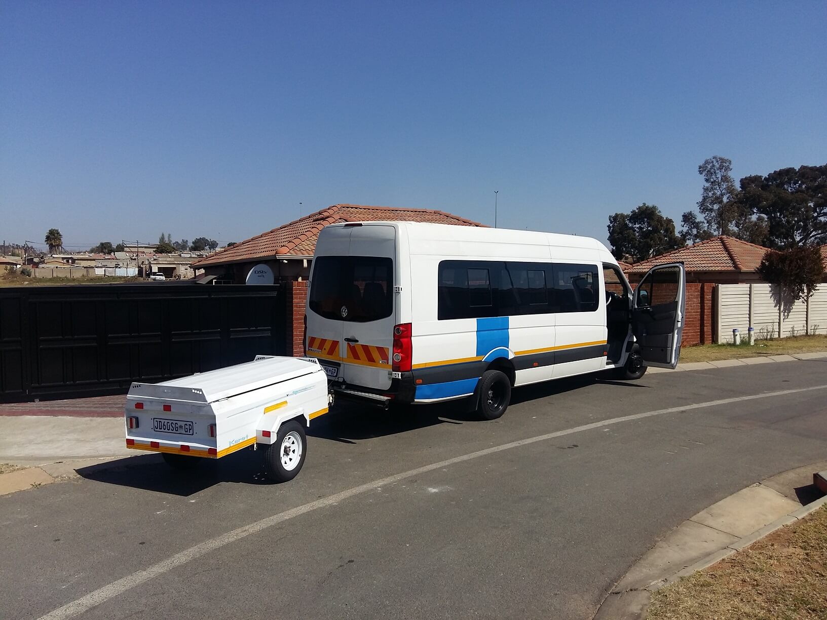 Rent a 22 seater Midibus (VW Crafter 2013) from Cyaphi Travels from Johannesburg 