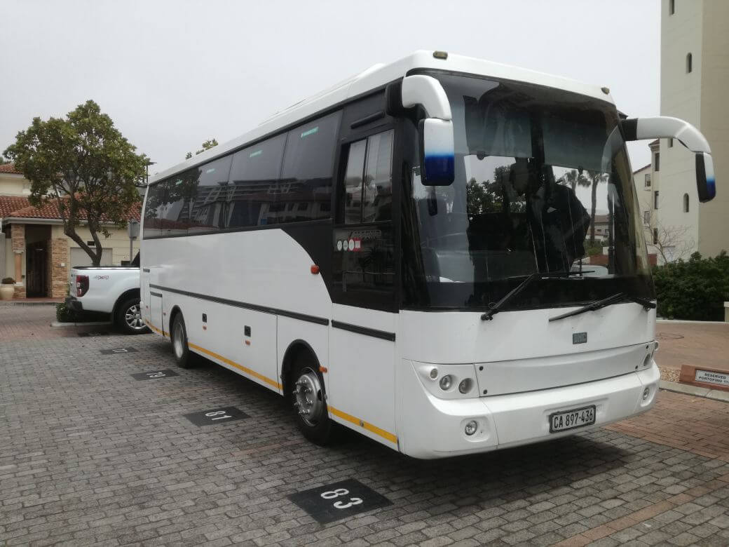 Hire a 37 seater Luxury VIP Coach (Marcopolo Andare 2013) from Cape Town Coach Hire in Cape Town 
